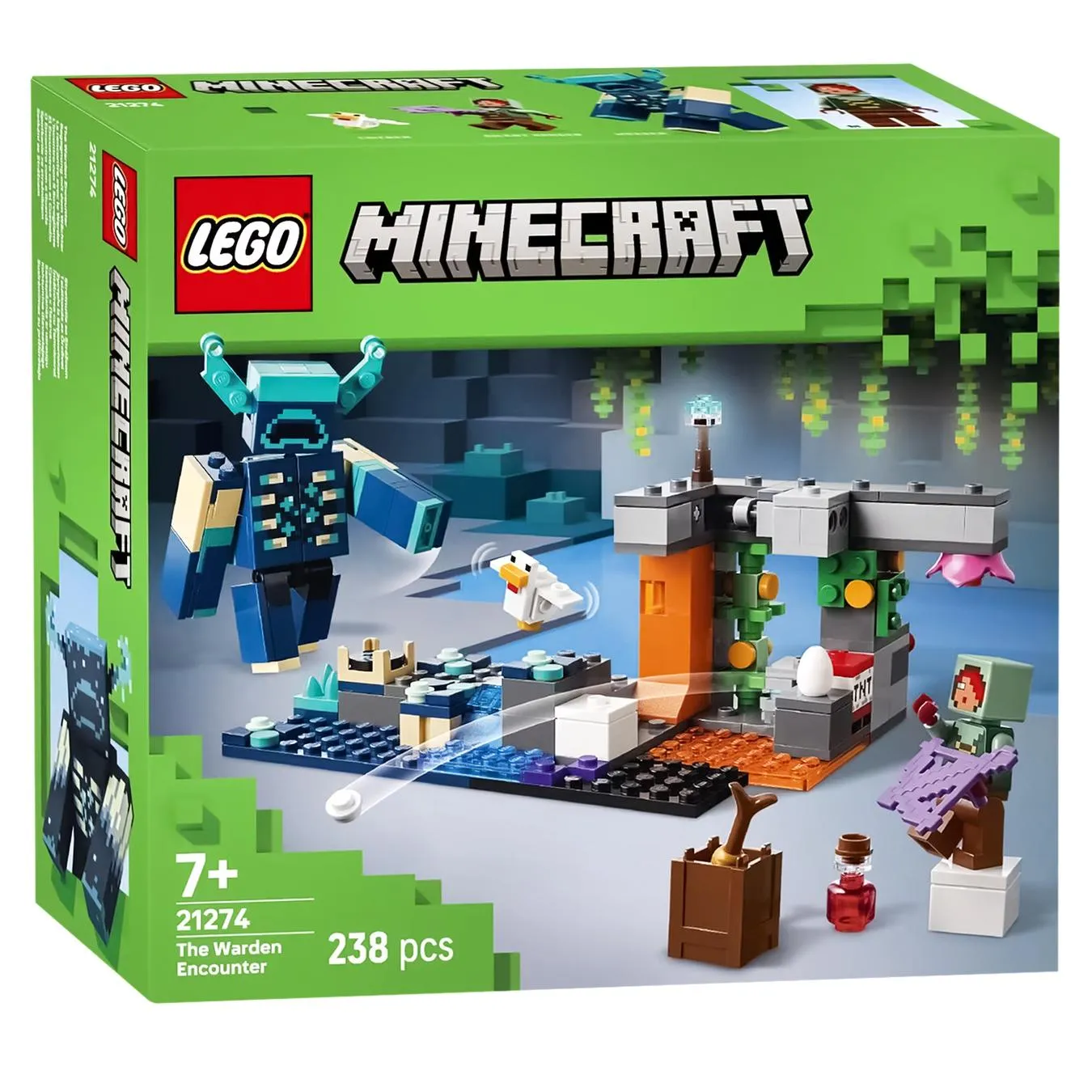 Конструктор Lego Minecraft Зустріч із Боронителем 21274 - Фото 1