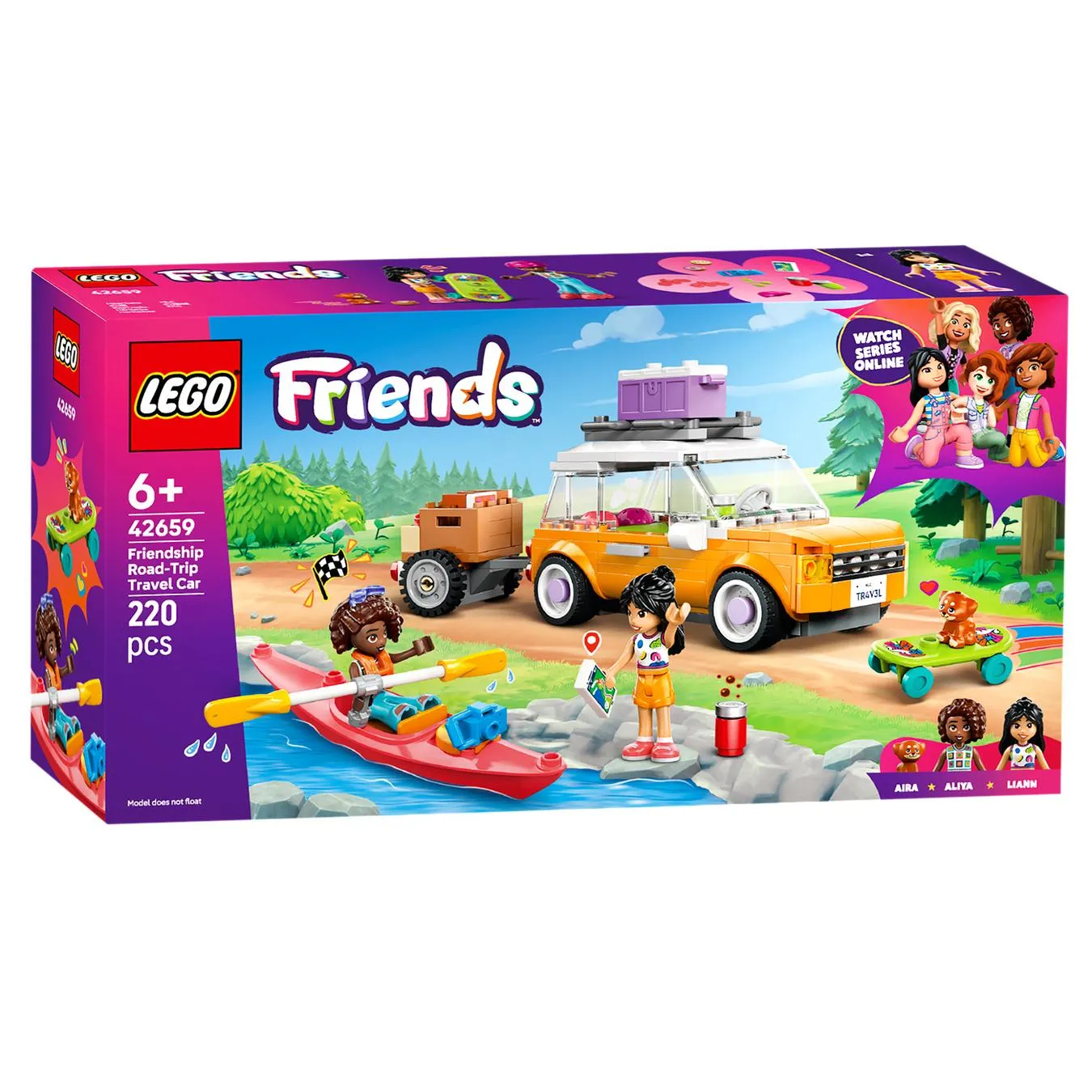 Конструктор Lego Friends Автомобіль для подорожей із друзями 42659 - Фото 1