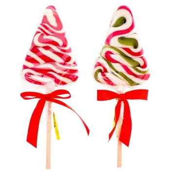 Льодяник Roks Ялинка з бантиком 35г - Фото 1