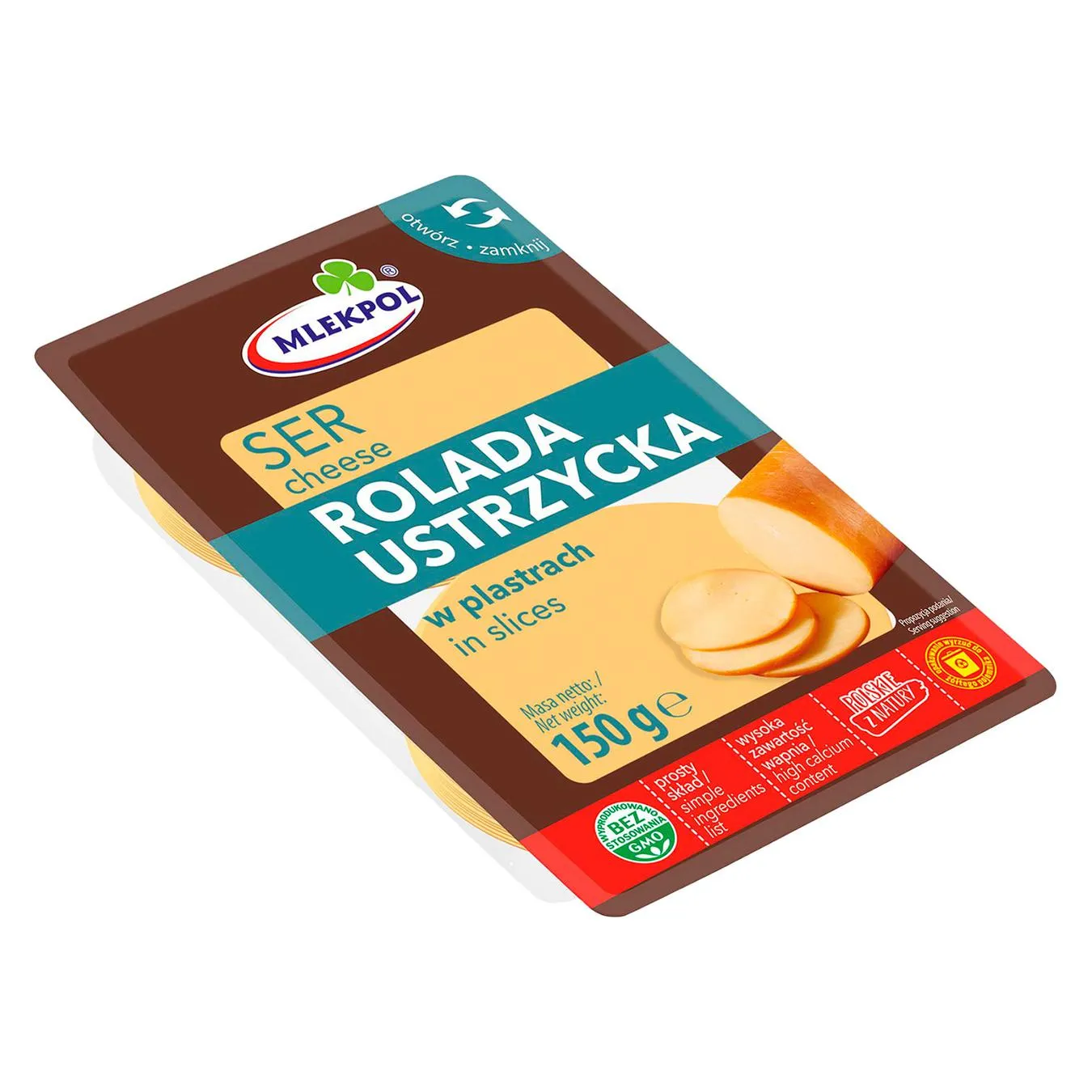 Сир Mlekpol Роланда устружська 150г - Фото 1