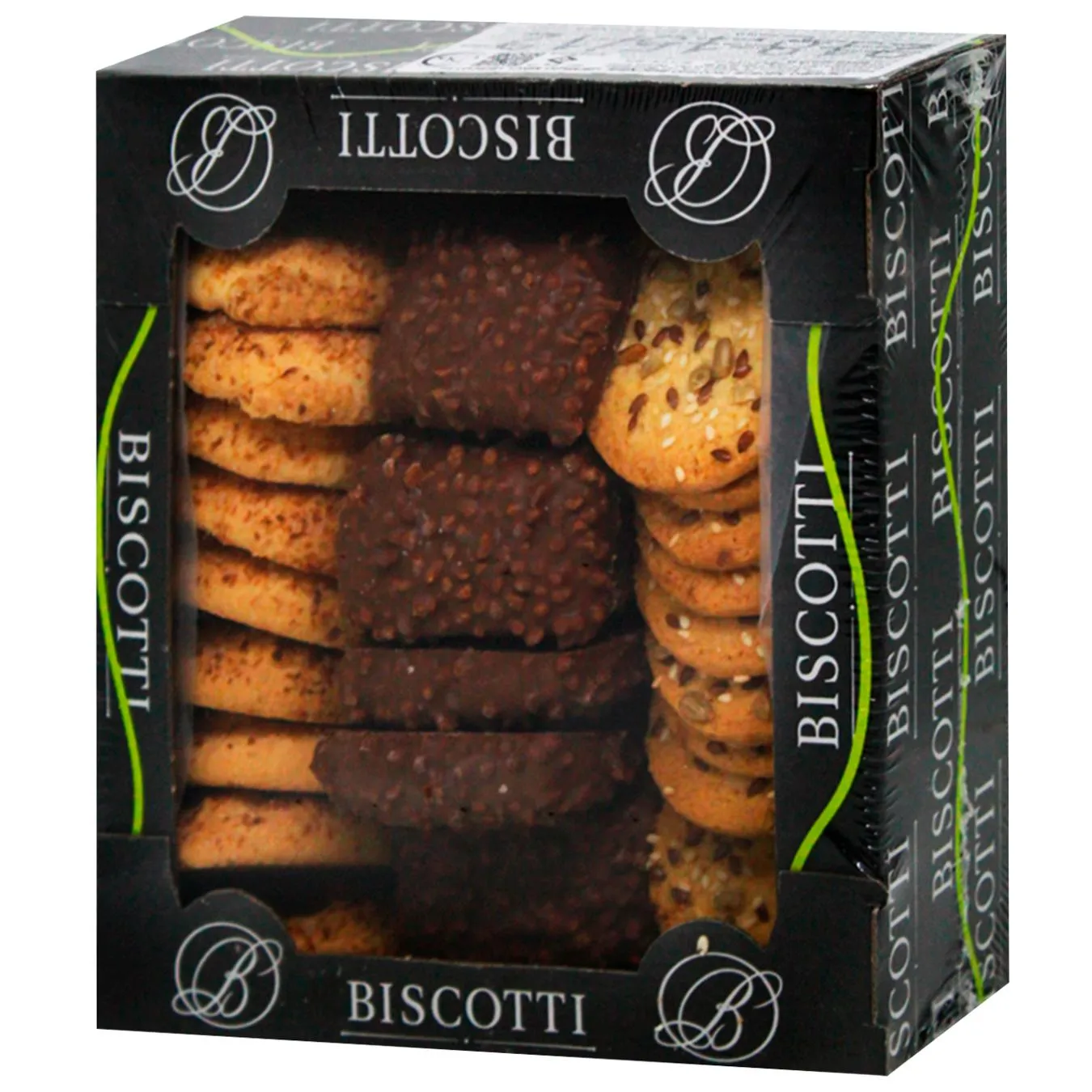 Печиво Biscotti Деміціо Мікс 450г - Фото 1