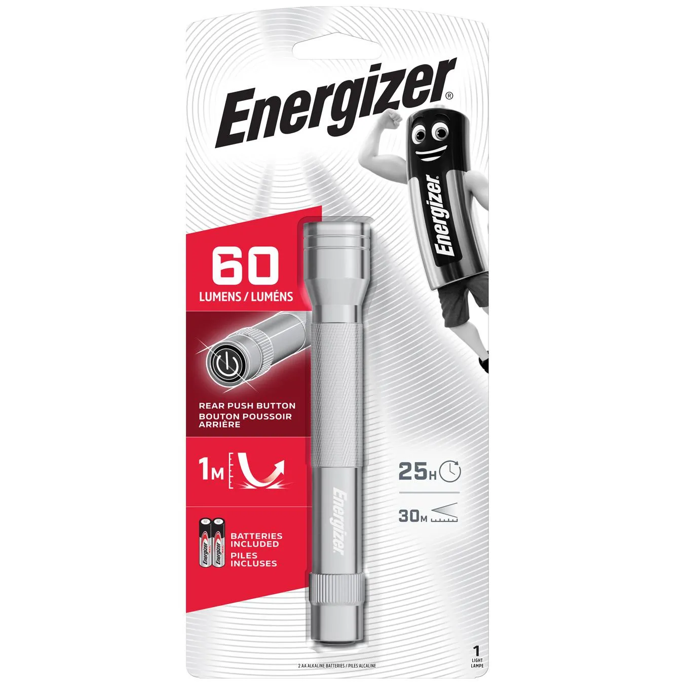 Ліхтарик Energizer Metal Led 2AA - Фото 1