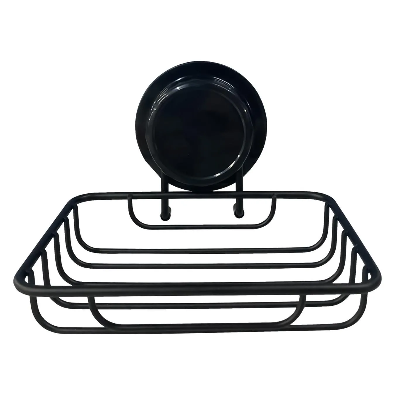 Мильниця Actuel на присосці чорна - Фото 1