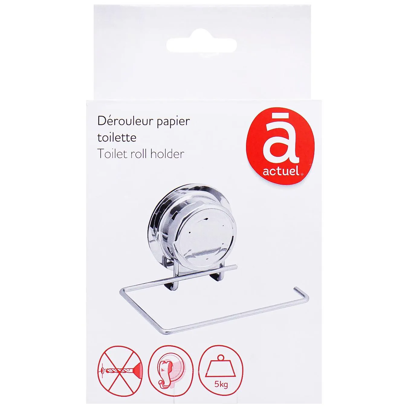 Тримач Actuel для туалетного паперу на присосці - Фото 1