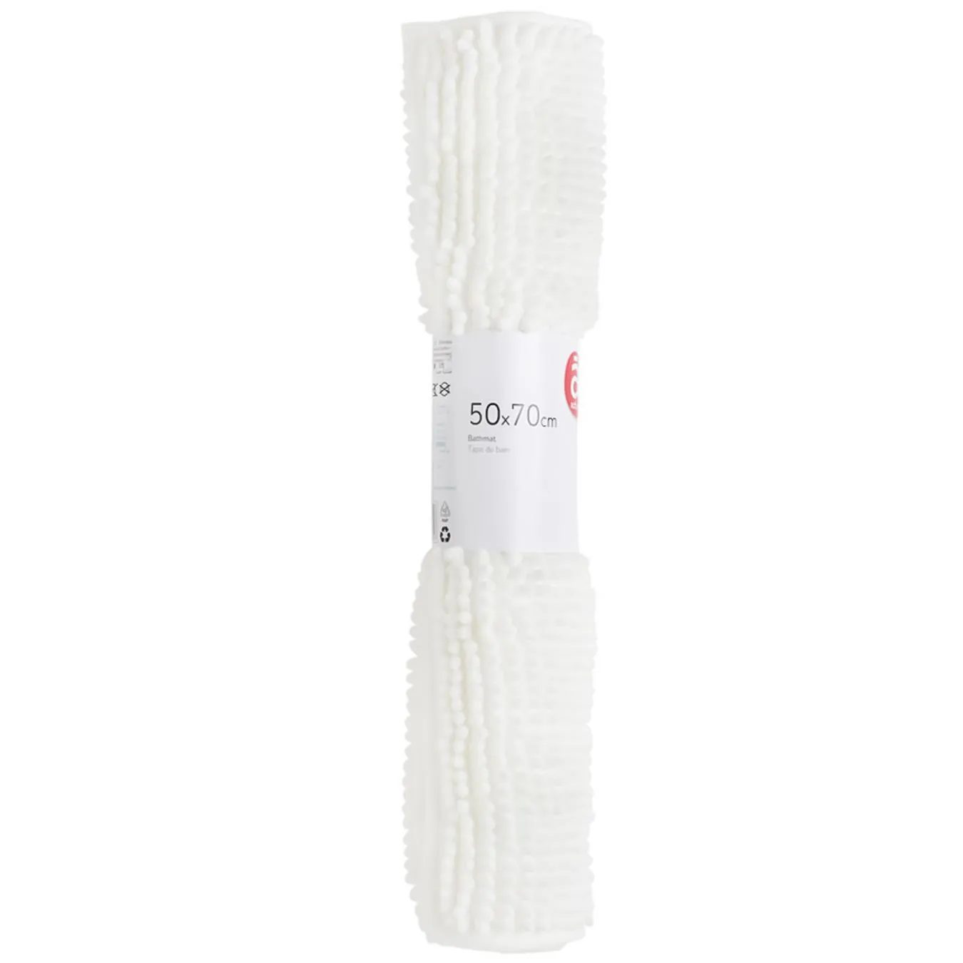 Килим Actuel White для ванної кімнати 50*70см - Фото 1