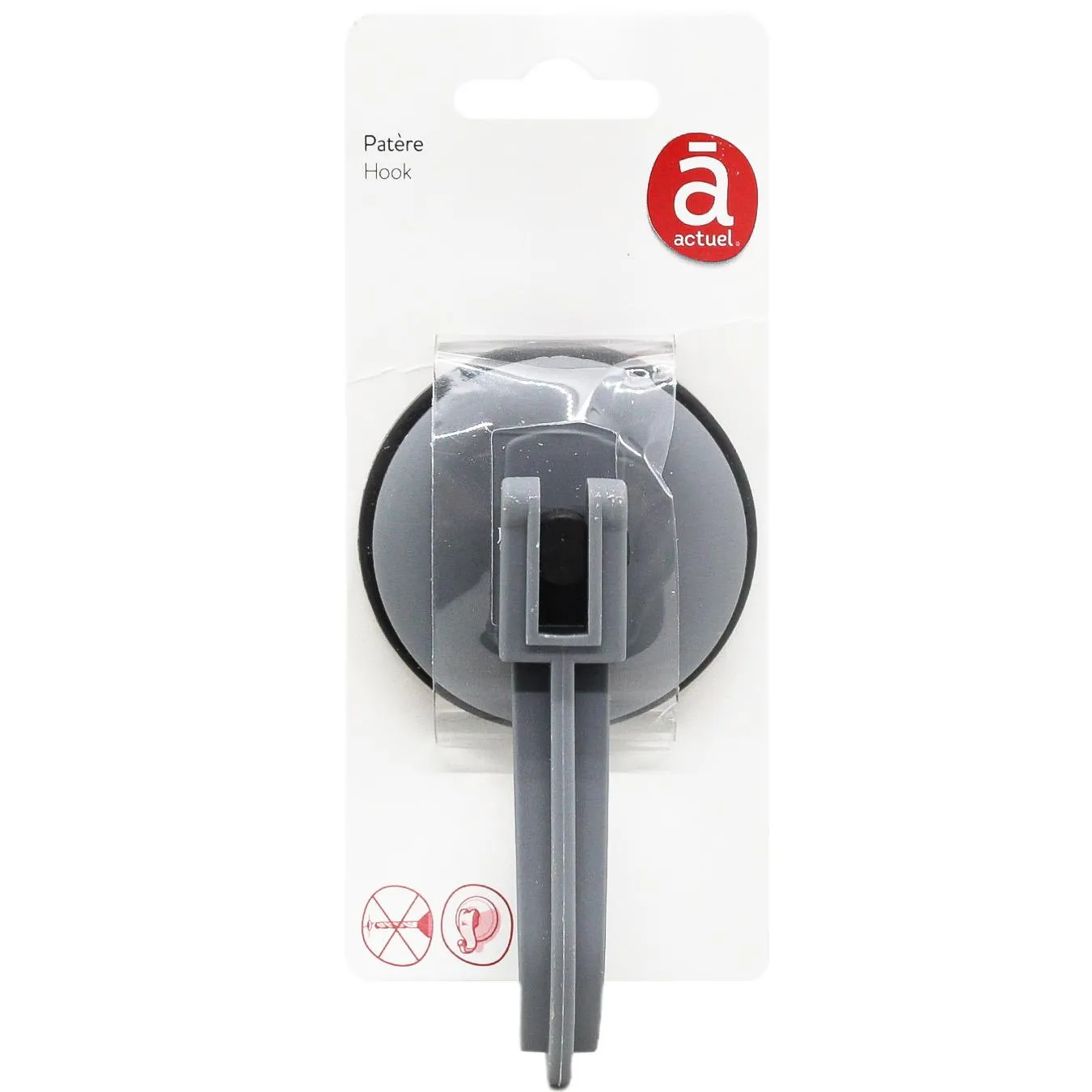 Гачок Actuel на присосці 5*11см - Фото 1