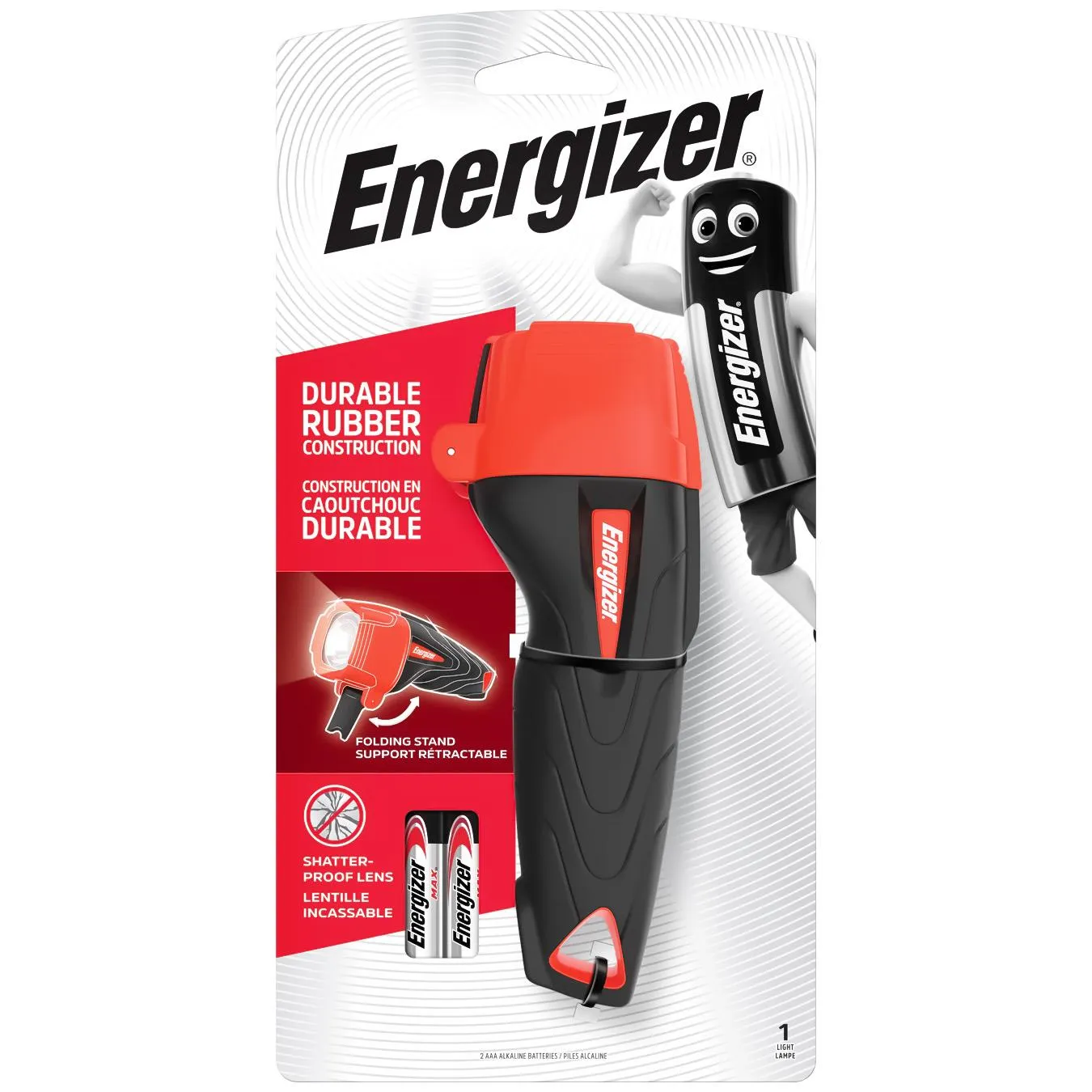 Ліхтарик Energizer Impact Rubber 2AAA - Фото 1