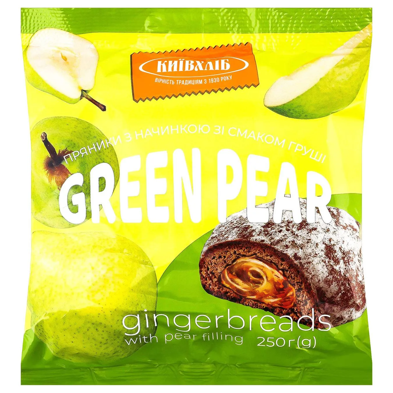 ПРЯНИКИ З НАЧ/ЗІ СМАК/ГРУШІ 0,25К - Фото 1