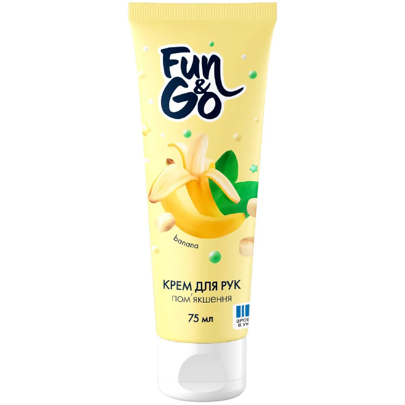 Крем для рук Fun&Go Banana 75мл - Фото 1