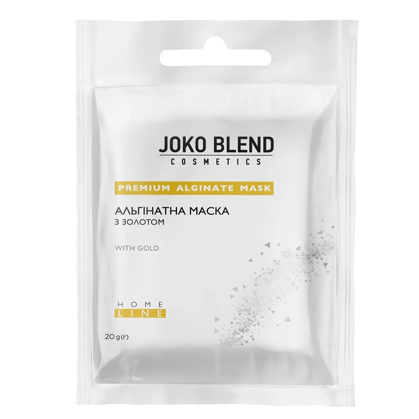 Маска Joko Blend для обличчя альгінатна з золотом 20г - Фото 1