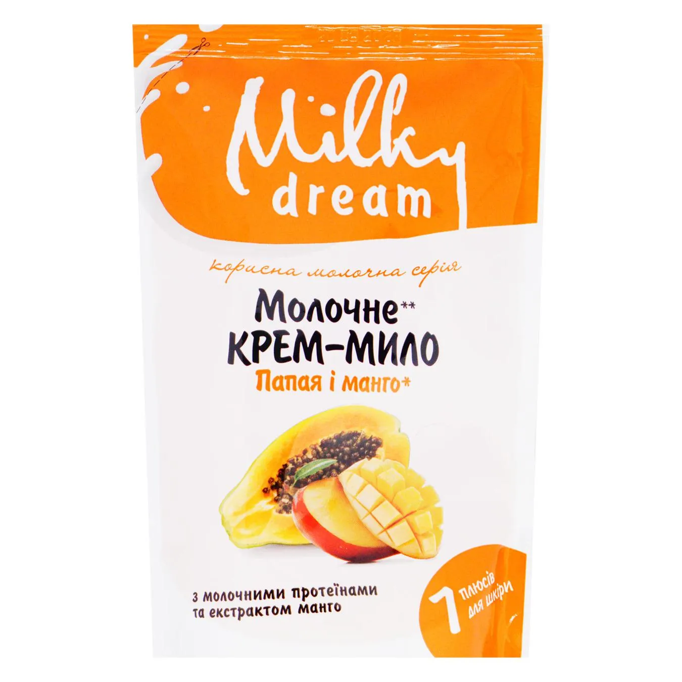 Крем-мило рідке Milky Dream Папая і манго 500мл - Фото 1
