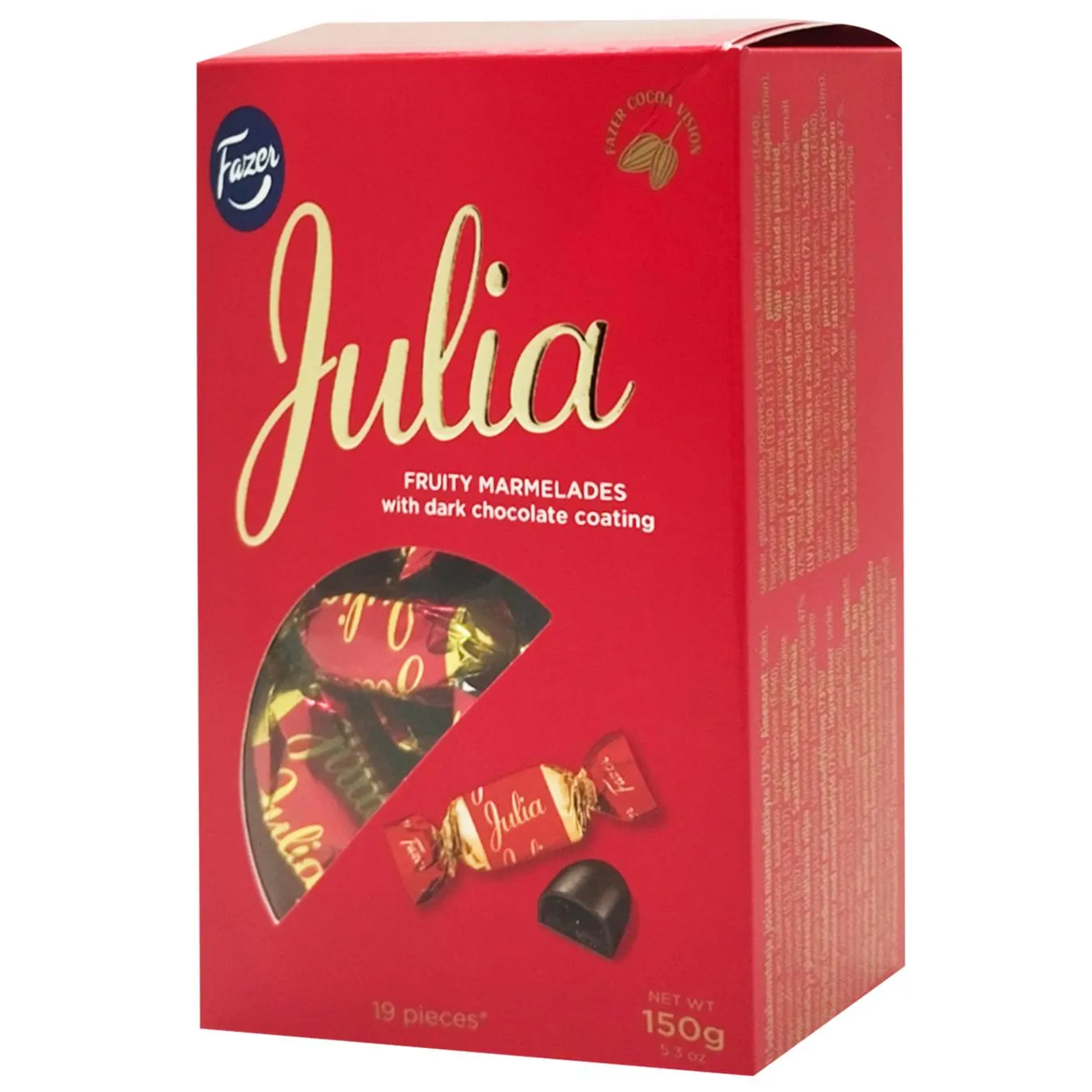 Цукерки Fazer Julia з мармеладом 150г - Фото 1