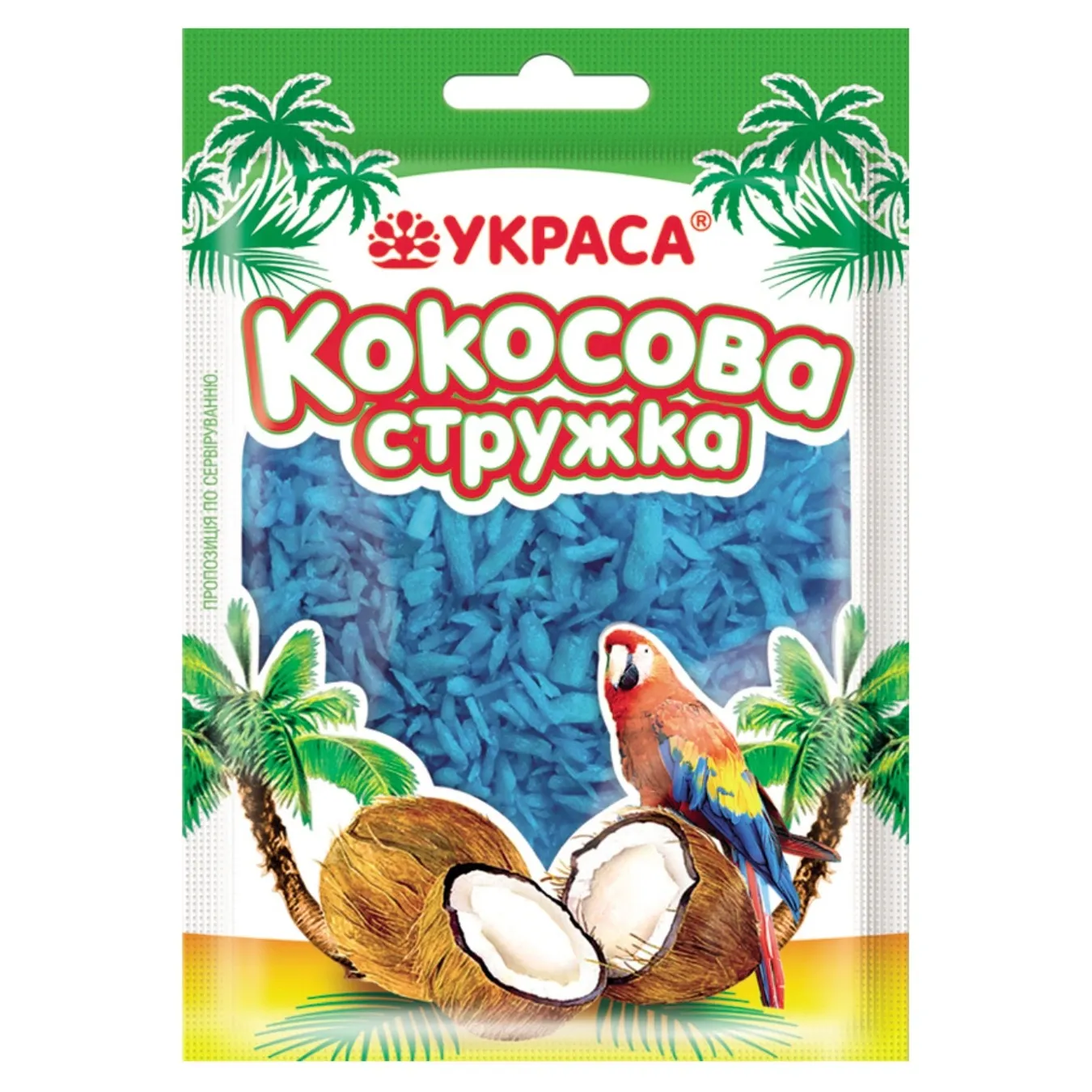 Кокосова стружка Украса 25г - Фото 1