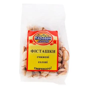 Фісташки Караван ласощів смажені солоні 85г - Photo 1