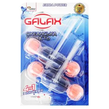 Блок для унітазу Galax Океанська свіжість 55г*2шт - Photo 3