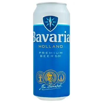 Пиво Bavaria світле 5% 0,44л - Photo 1