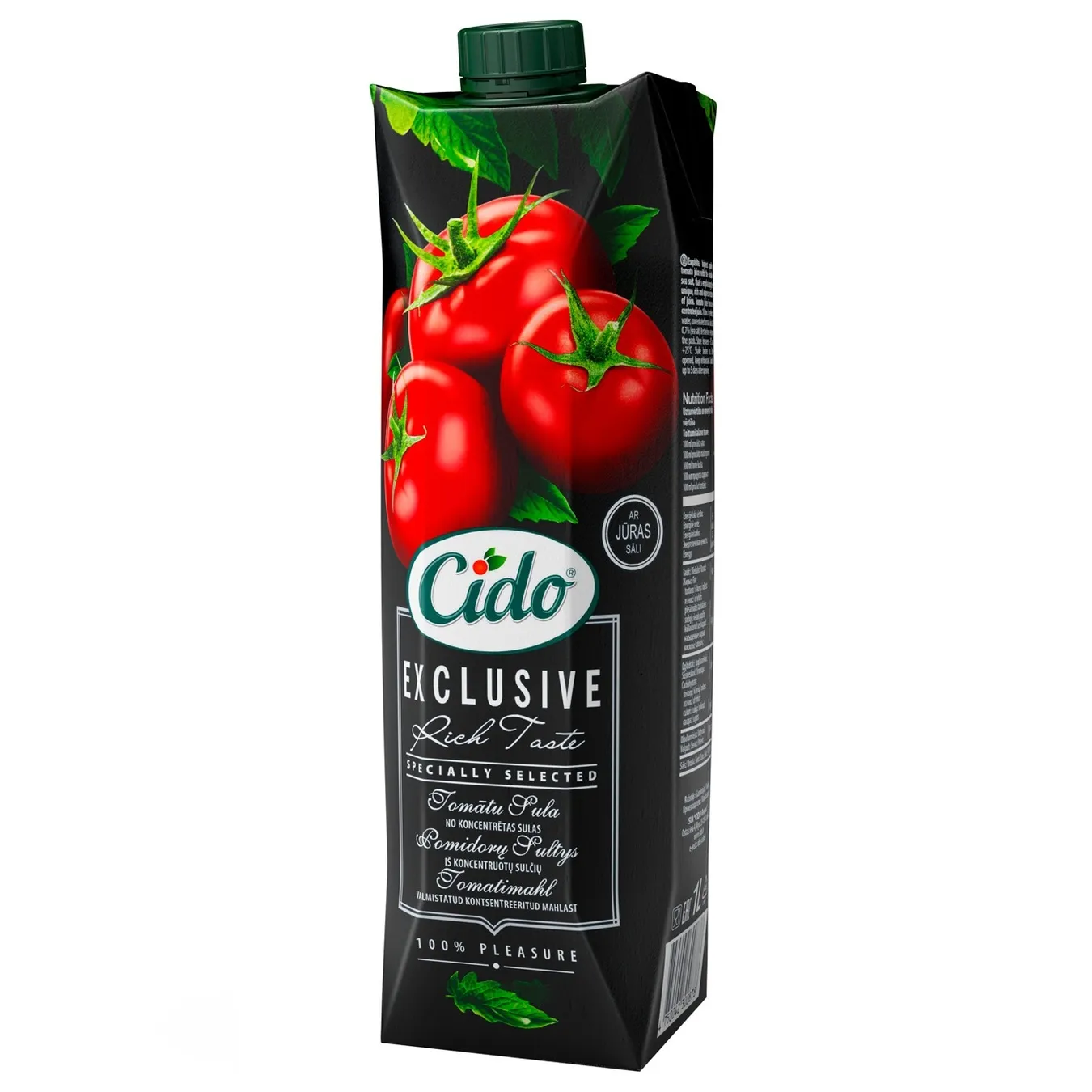 Сік Cido томатний з морською сіллю 1л - Фото 1