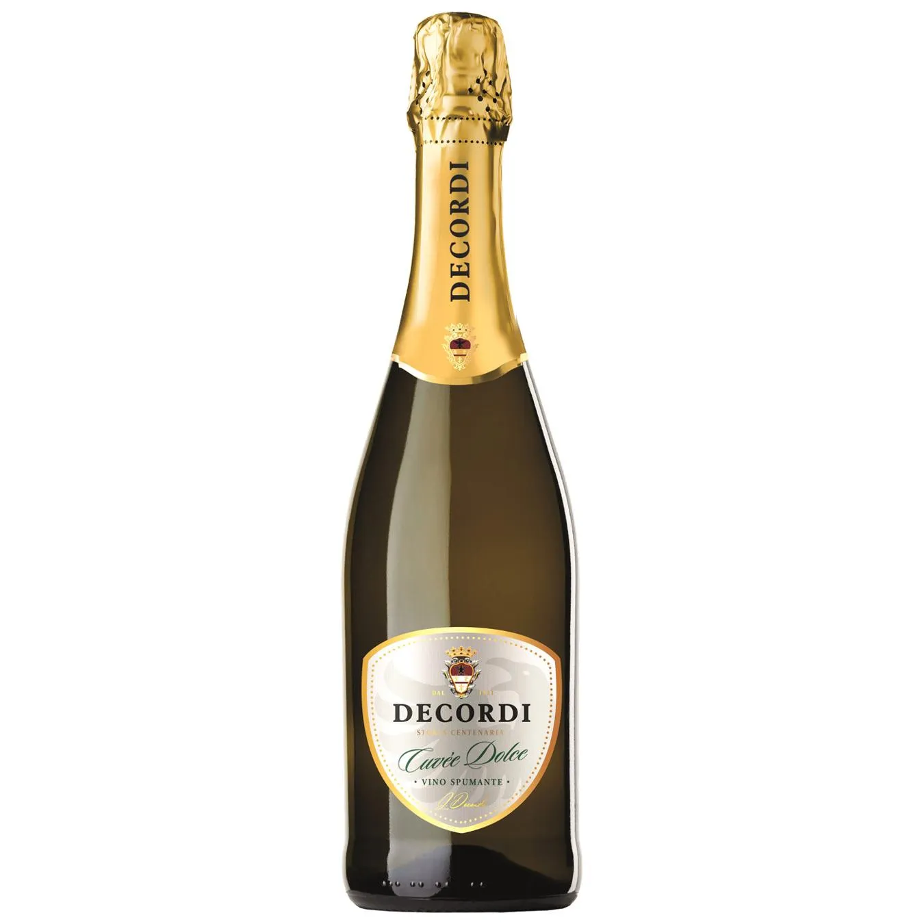 Вино ігристе Decordi Cuvee Dolce Vino Spumante біле солодке 9.5% 0.75 л - Фото 1