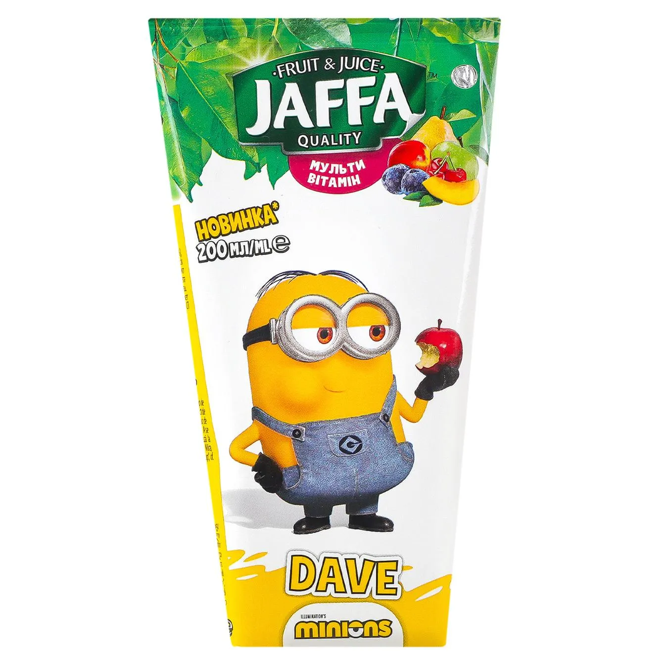 Нектар Jaffa Minions Мультивітамін 200мл - Фото 1