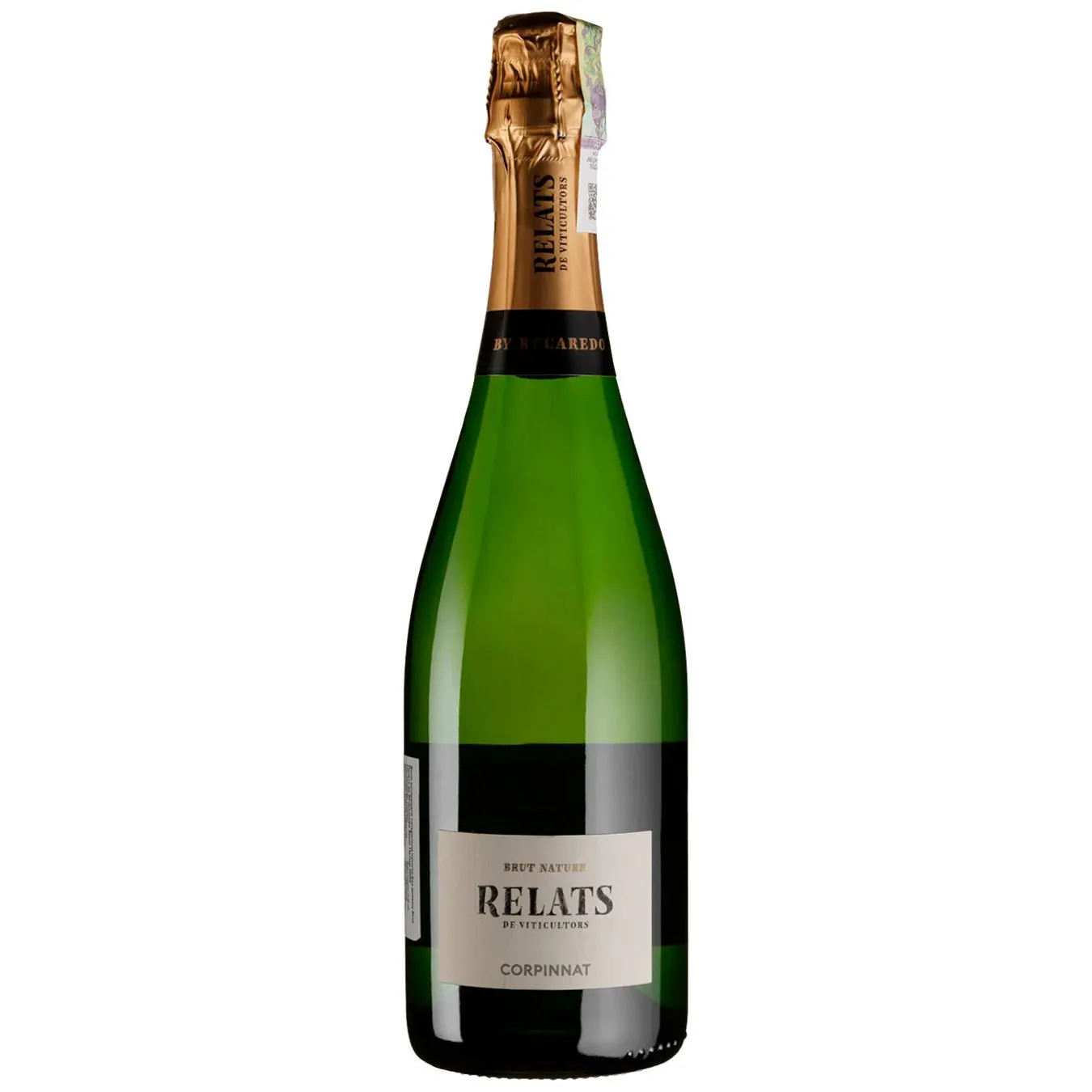Вино ігристе Recaredo Relats de Viticultors брют біле 11% 0,75л - Фото 1