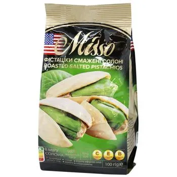 Фісташки Misso смажені солоні 100г - Фото 3