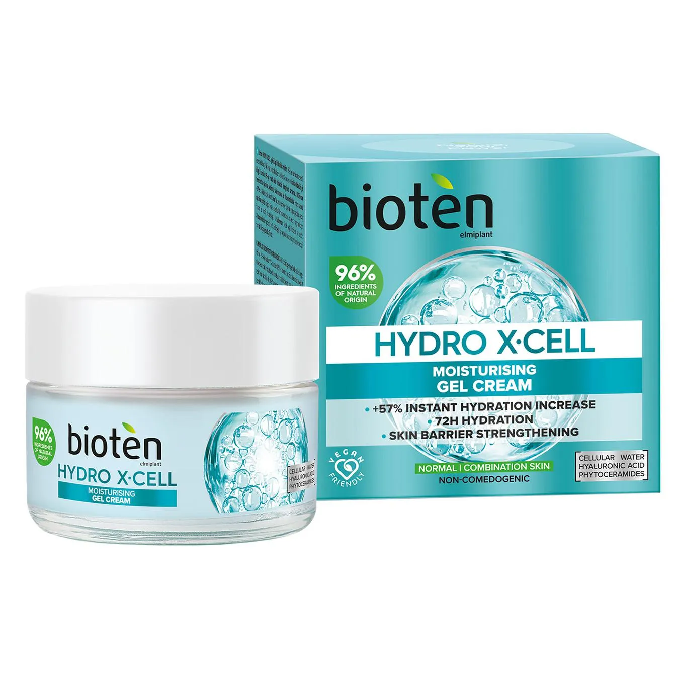 Крем для обличчя Bioten Hydro X-Cell денний 50мл - Фото 3