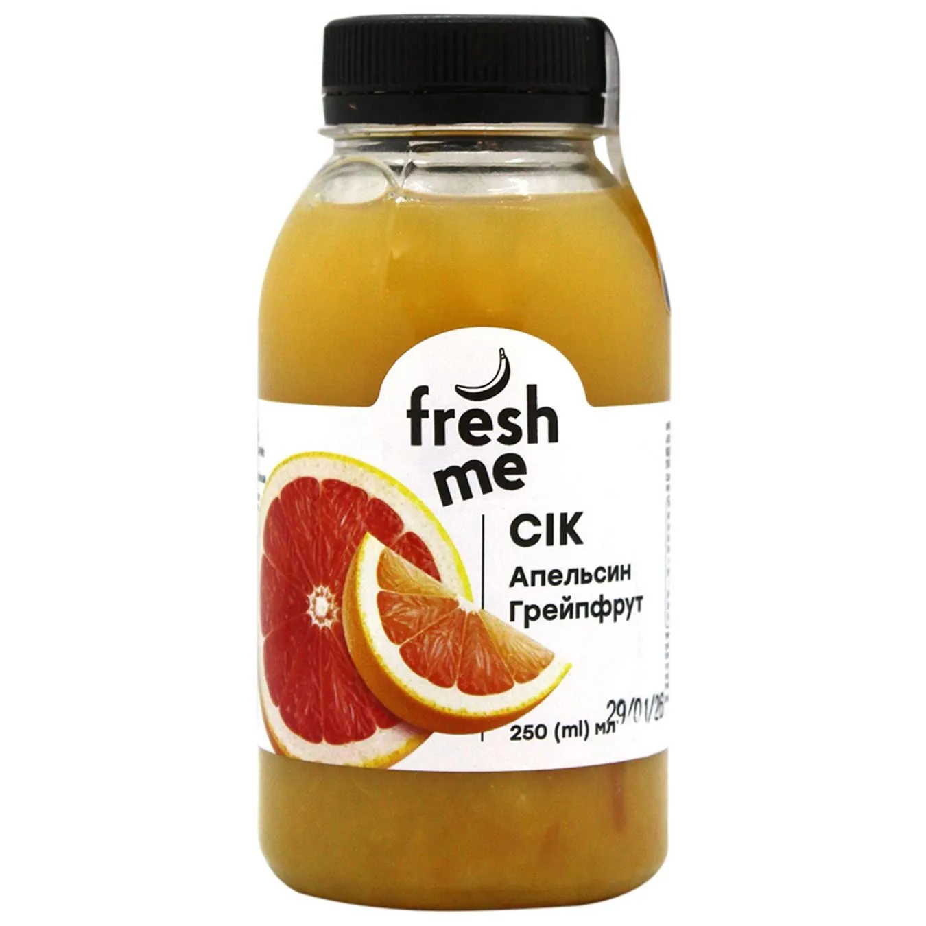 Сік FreshMe апельсиновий з пюре грейпфрута 250мл - Фото 4