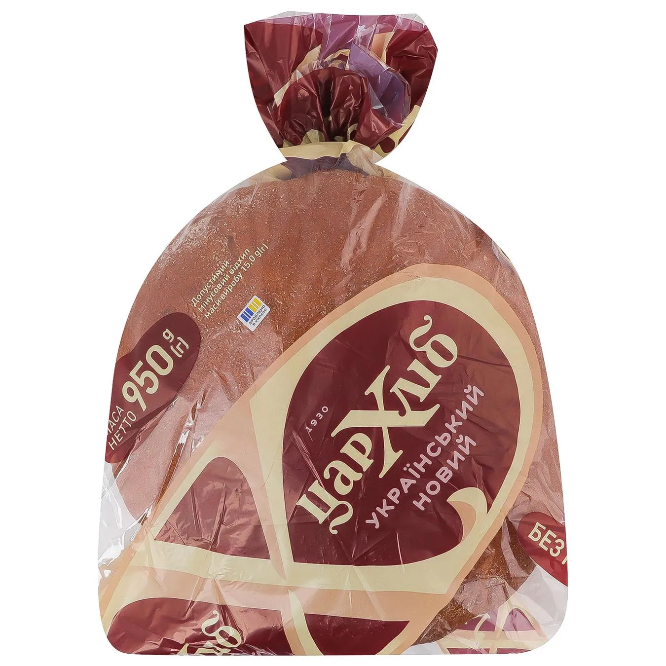 Хліб Цар хліб Український новий подовий 950г - Фото 1