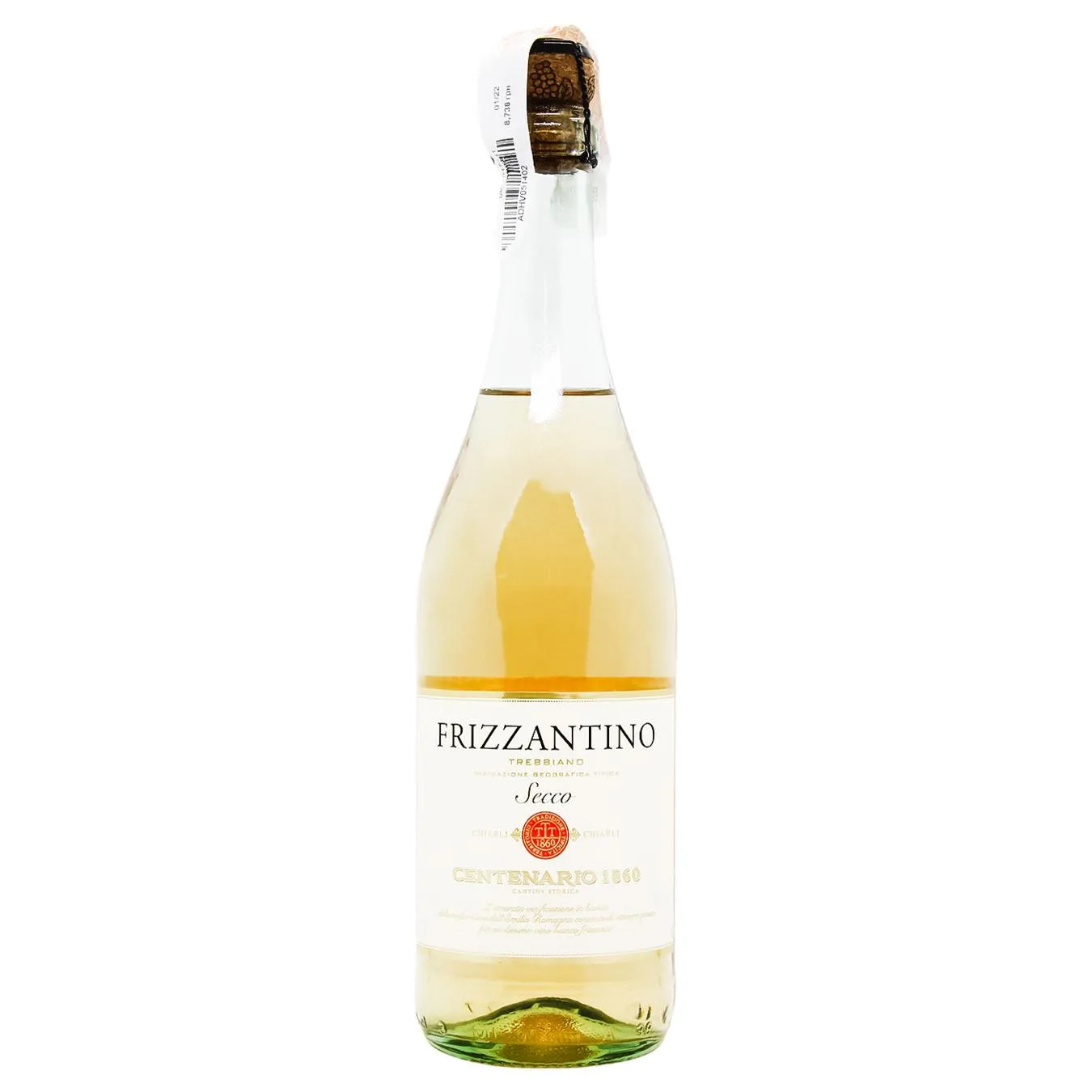 Вино ігристе Chiarli Frizzantino Secco біле сухе 10% 0,75л - Фото 1