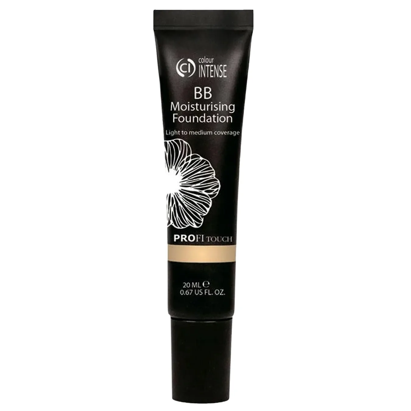 Тональний засіб Colour Intense BB Moisturizing Foundation 03 теплий бежевий 20мл - Фото 1