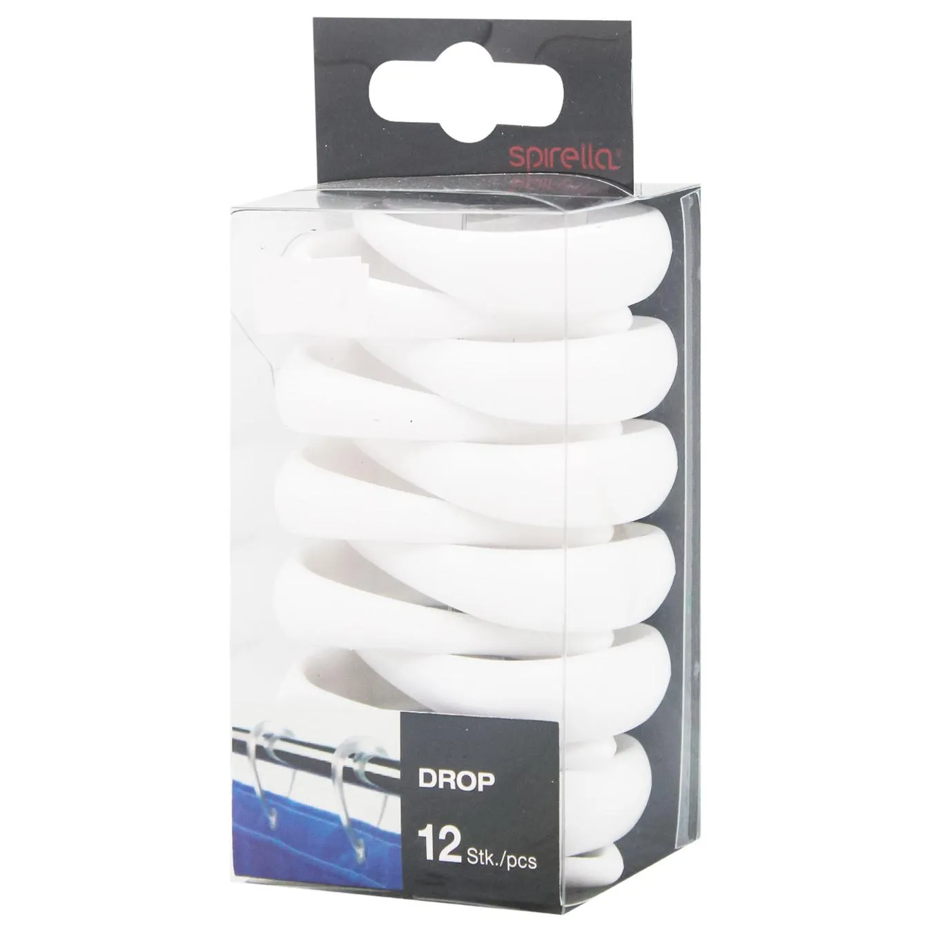 Кільця для завіски Spirella Drop 10.14716 12шт - Фото 3