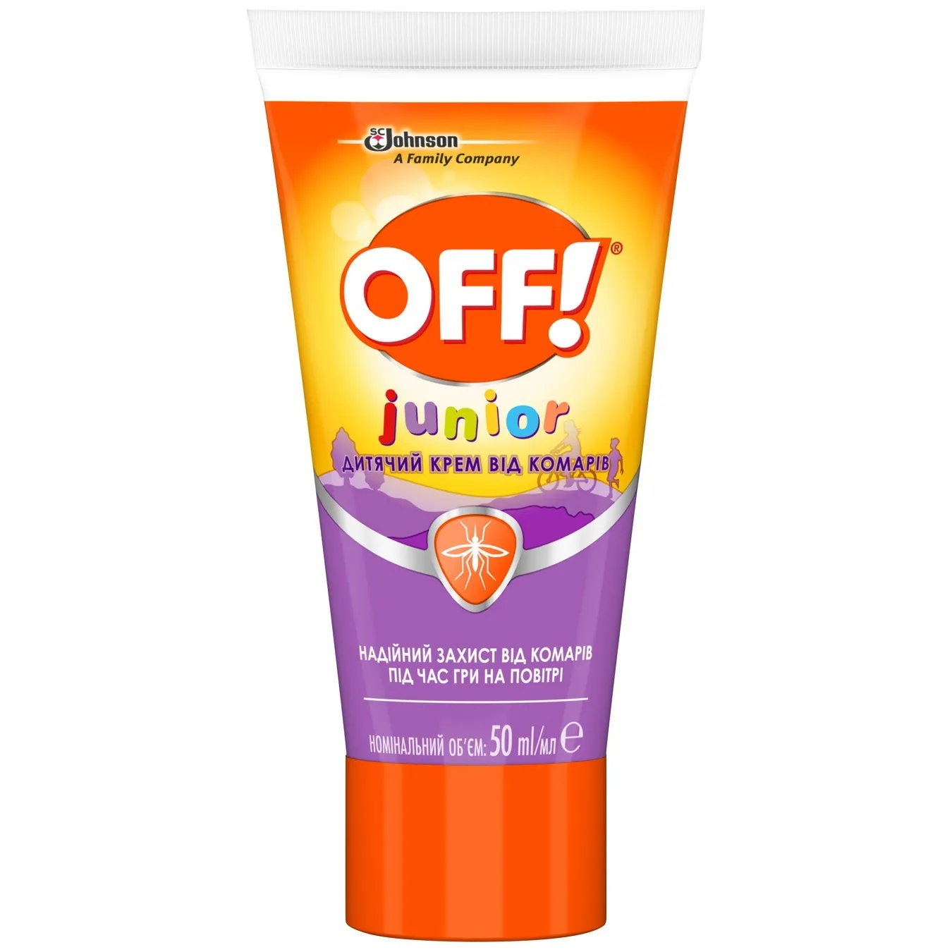 Крем дитячий проти комарів OFF! Junior 50мл - Фото 4