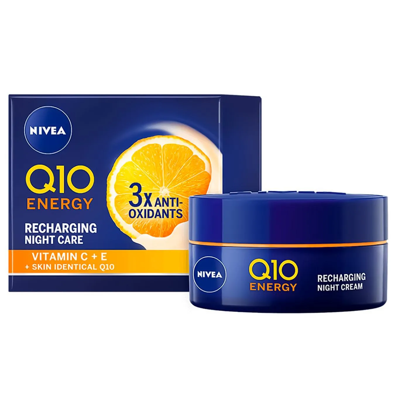 Крем для обличчя Nivea Q10 Energy Відновлення енергії нічний 50мл - Фото 3