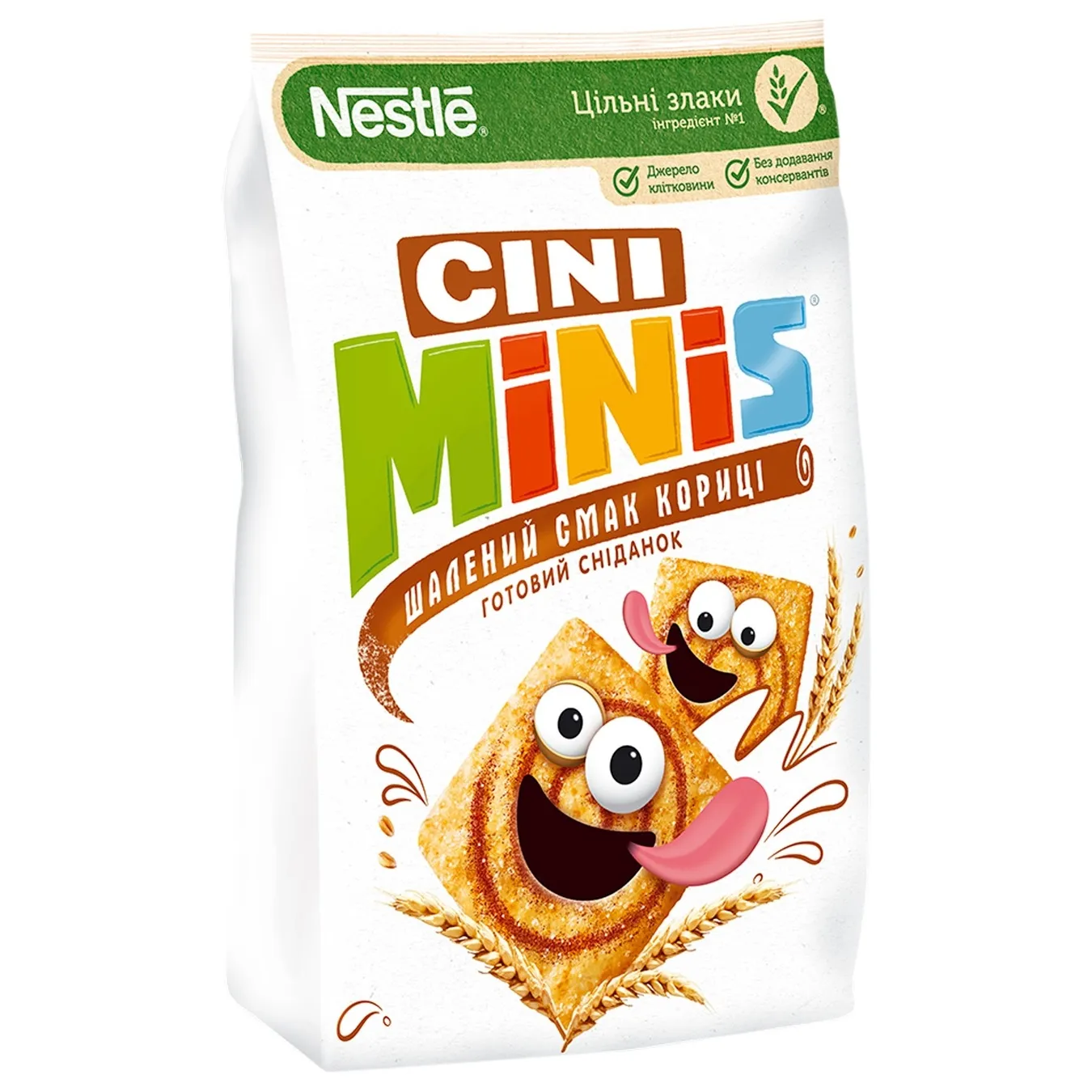 Сніданок сухий NESTLÉ® CINI-MINIS® зі смаком кориці 210г - Фото 1