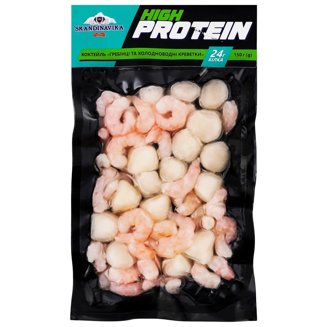 Коктейль Skandinavika гребінці та холодноводні креветки 150г - Фото 1