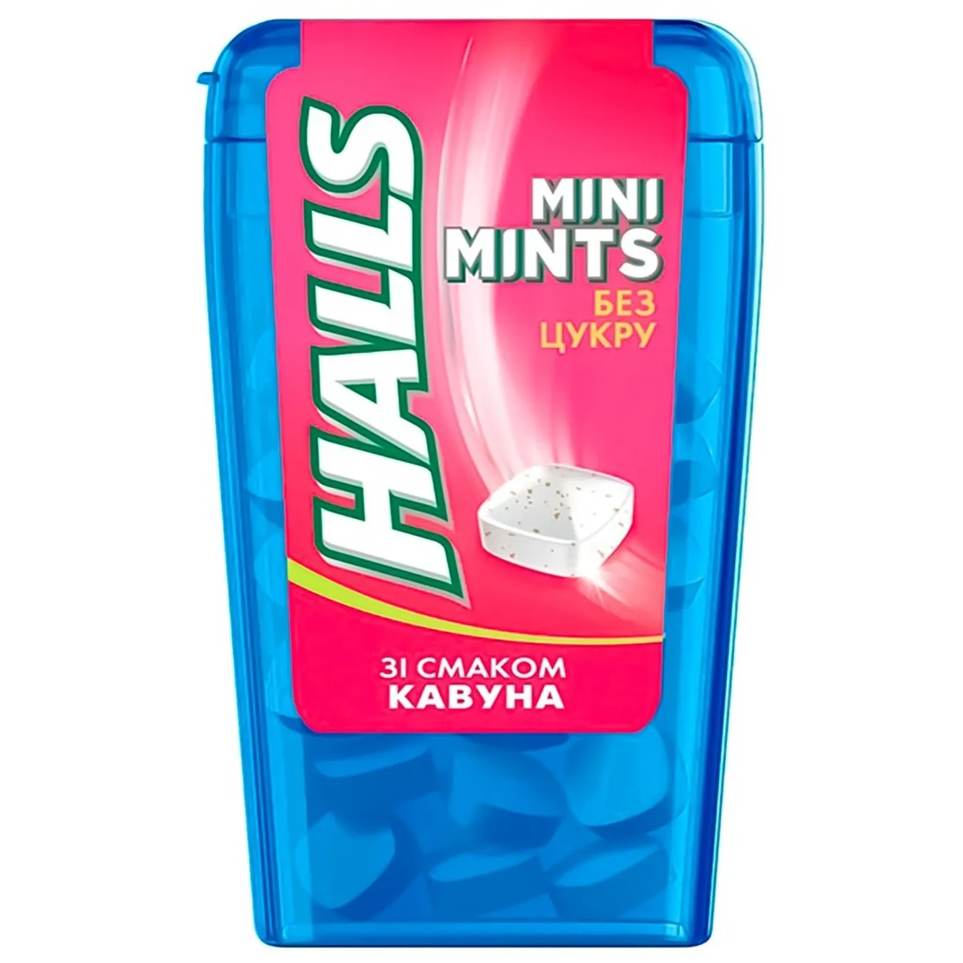 Цукерки Halls Mini Mints зі смаком кавуна 12,5г - Фото 4