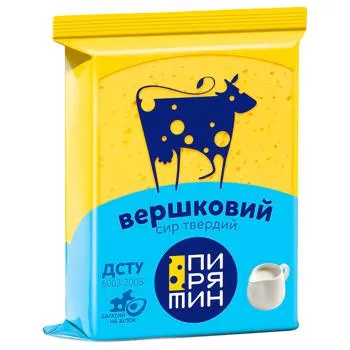 Сир Пирятин Вершковий 50% 160г - Фото 4