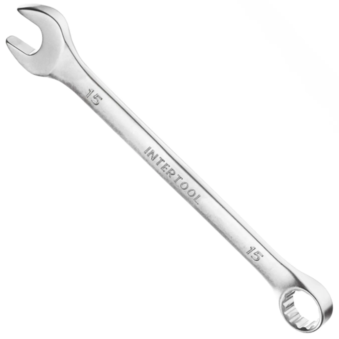 Ключ Intertool комбінований 15мм HT-1215 - Фото 1