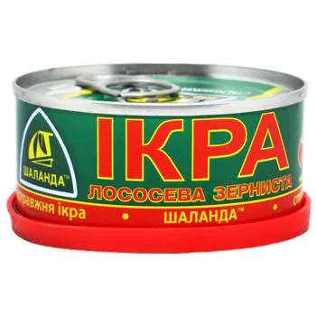 Ікра лососева Шаланда зерниста 100г - Фото 6