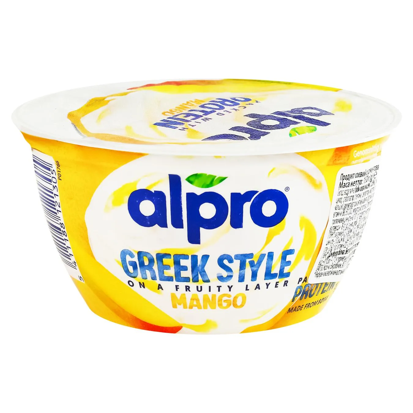 Продукт соєвий Alpro Грецький стиль з манго 150г - Фото 1