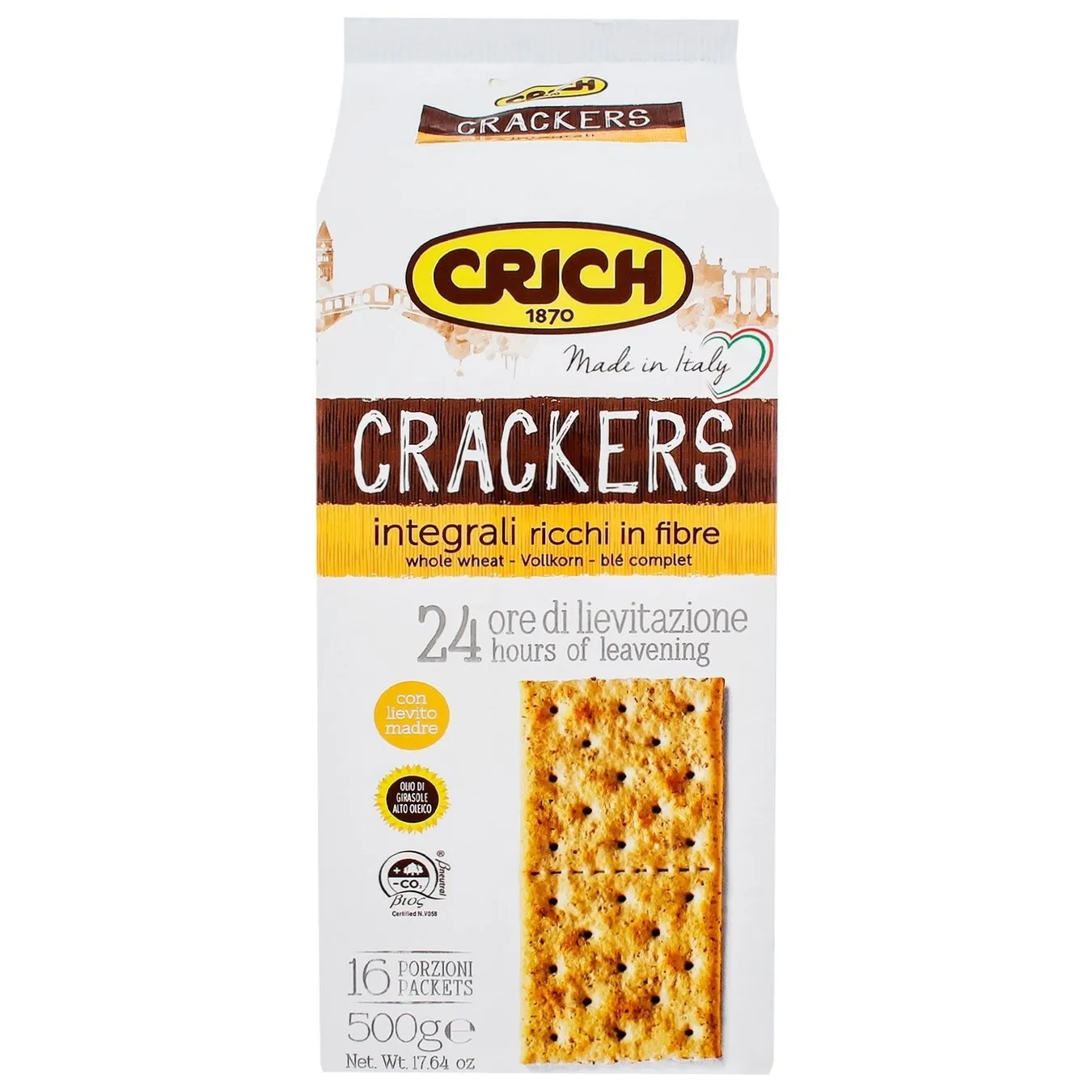Крекер Crich цільнозерновий 500г - Фото 3