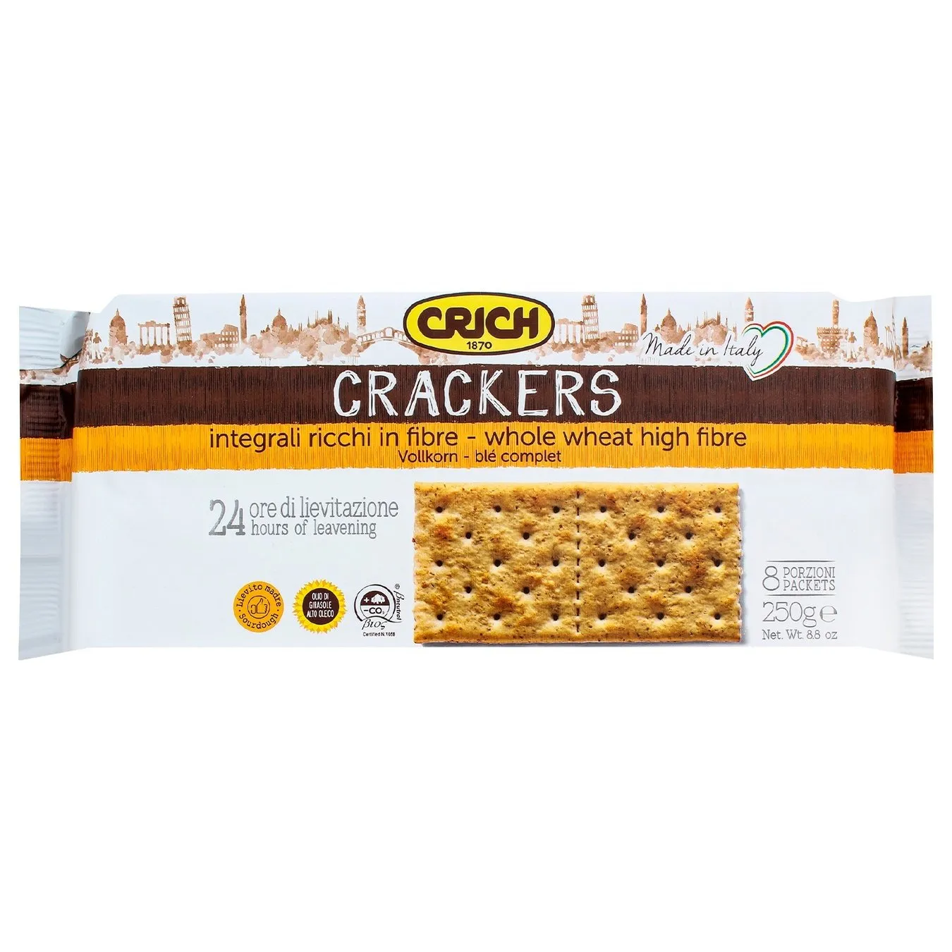 Крекер Crich цільнозерновий 250г - Фото 3