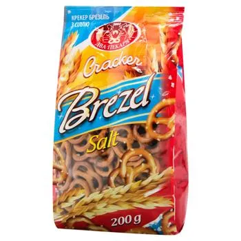 Крекер Два пекаря Брезель з сіллю 200г - Фото 4