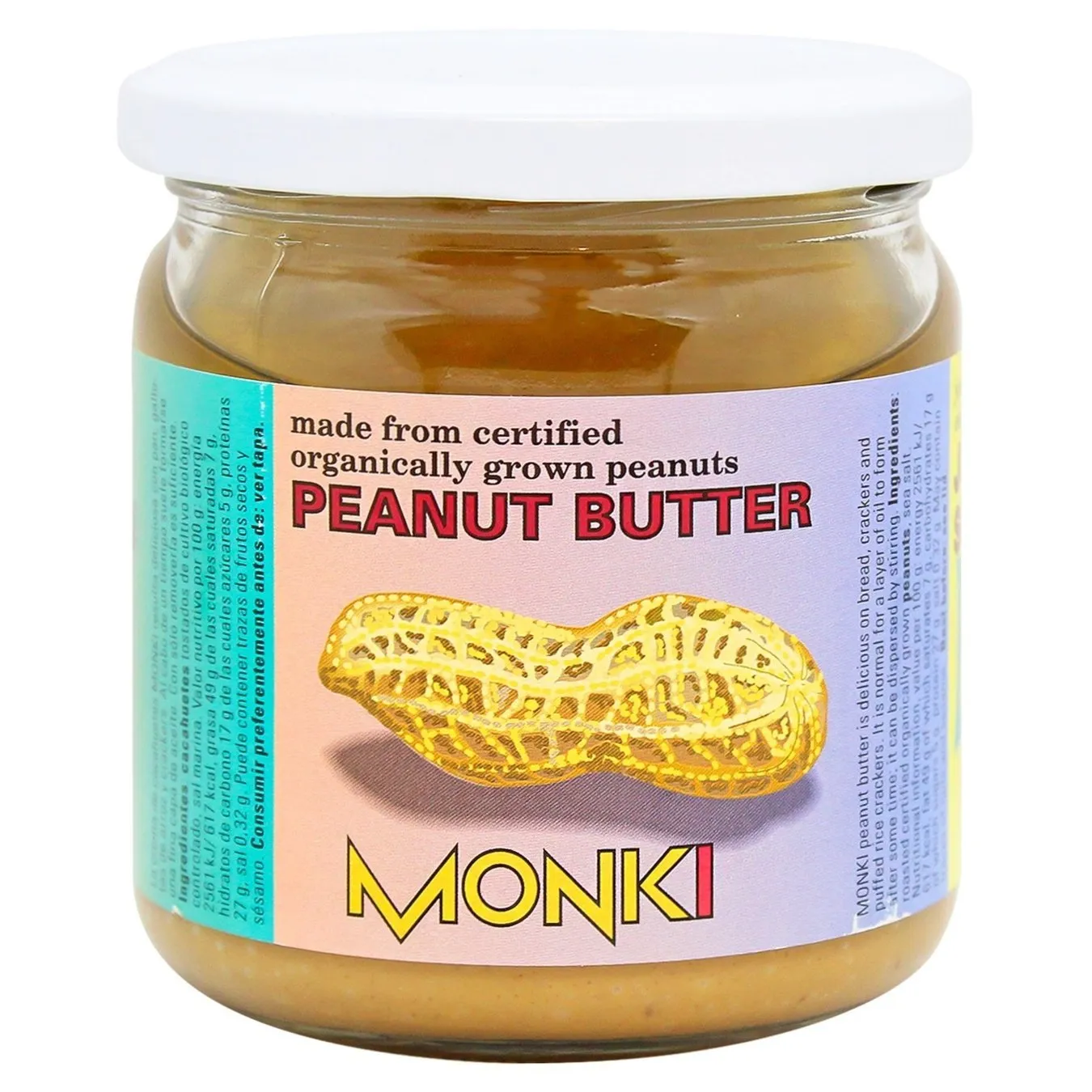 Паста арахісова Monki 330г - Фото 3