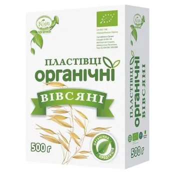 Пластівці вівсяні Козуб Продукт органічні 500г - Photo 3