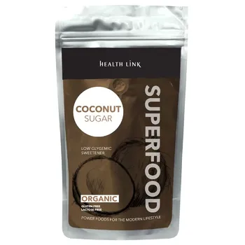 Цукор кокосовий Health Link органічний 250г - Фото 1