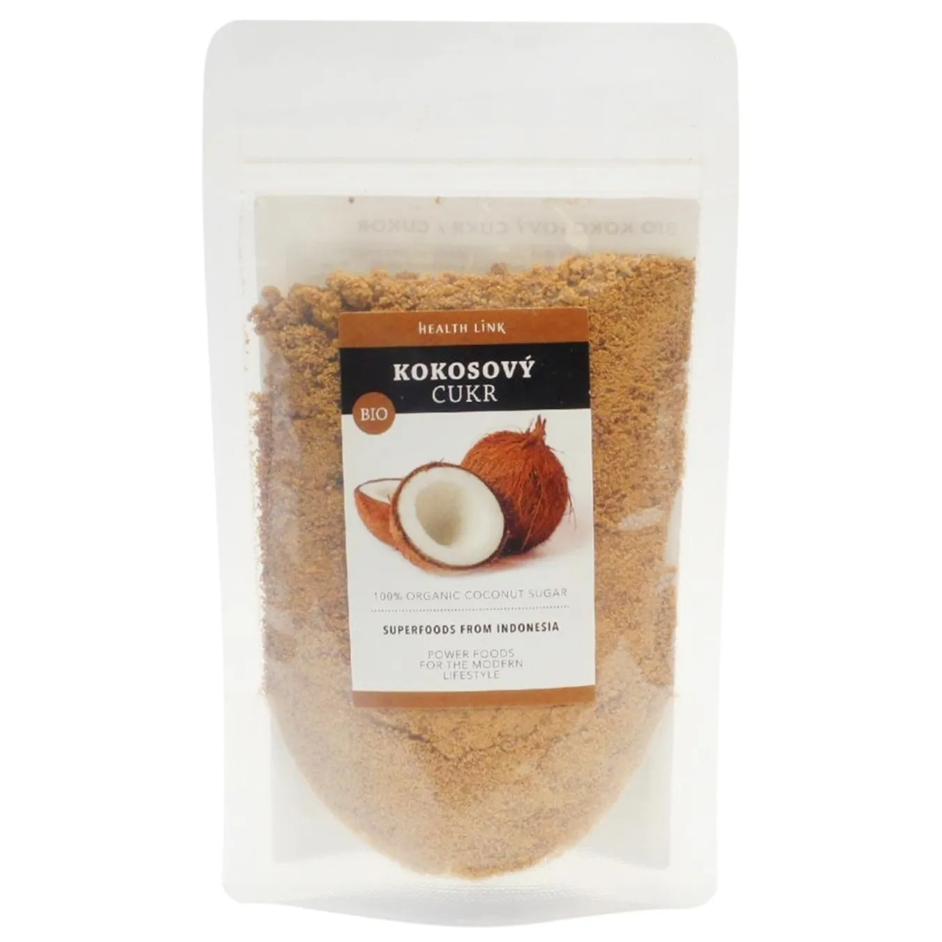 Цукор кокосовий Health Link органічний 100г - Фото 3