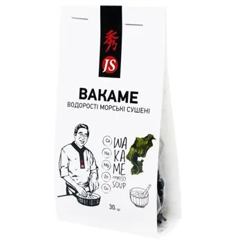 Водорості Вакаме JS сушені 30г - Photo 4