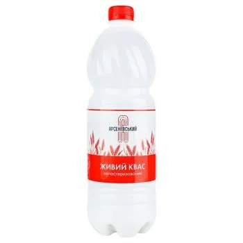 Квас Арсеніївський Живий хлібний 1л - Фото 5