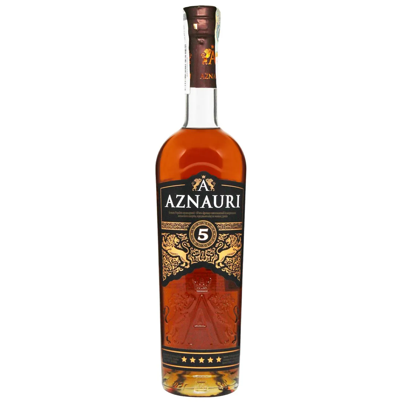 Коньяк Aznauri 5 років 40% 0,5л - Фото 4